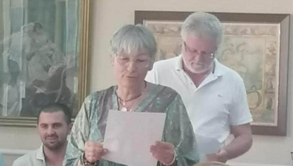 Imagen de archivo de Encarna Montañana como concejal del PP en Navajas (Castellón).