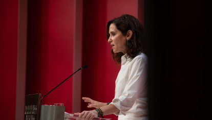 La presidenta de la Comunidad de Madrid, Isabel Díaz Ayuso
