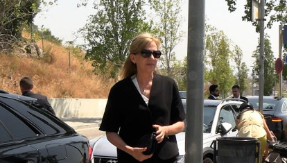 La Infanta Cristina durante el funeral del expresidente de La Caixa Josep Vilarasau, en el Tanatori de Sant Gervasi, a 30 de julio de 2026, en Barcelona, Catalunya (España). El expresidente de La Caixa y presidente de Honor de la Fundación la Caixa, Josep Vilarasau, falleció el pasado martes, 28 de julio,a los 95 años. Vilarasau fue director general de La Caixa entre 1976 y 1999, momento en el que fue nombrado presidente de La Caixa y de la Fundación La Caixa. Bajo su dirección, La Caixa realizó la expansión territorial fuera de Cataluña, adoptó un modelo bancario de negocio y compró participaciones accionariales significativas en empresas como Telefónica o Repsol, entre otras.,Image: 1119788270, License: Rights-managed, Restrictions: , Model Release: no , Credit line: Europa Press / Europa Press