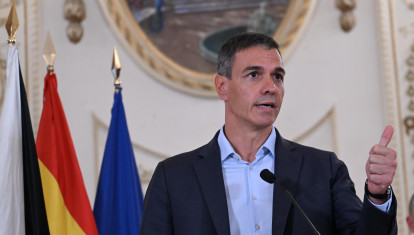 El presidente del Gobierno, Pedro Sánchez
