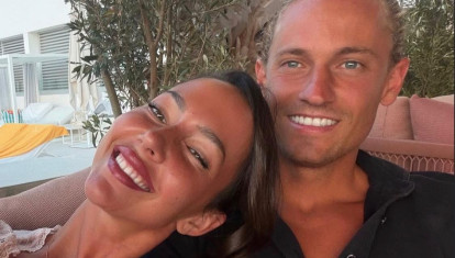 Marcos Llorente y su mujer, Paddy