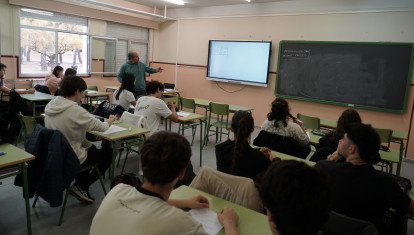 Alumnos de bachillerato en Castilla y León