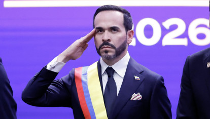 Abelardo de la Espriella tras jurar su cargo como presidente de Colombia