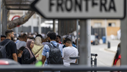 Frontera de Ceuta.