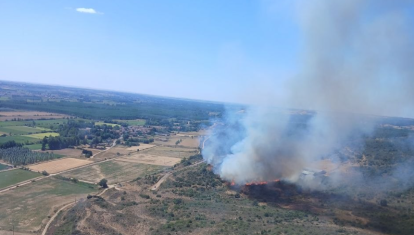 Incendio Cifuentes de Rueda, León