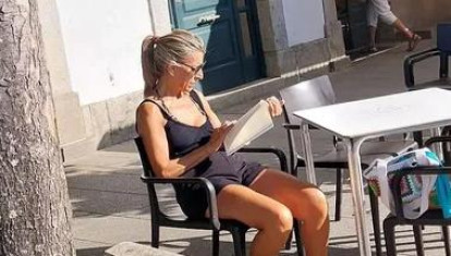 Yolanda Díaz, en Baiona
