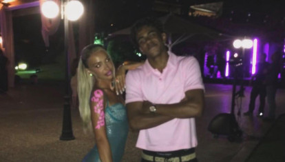 Bad Gyal con Lamine Yamal en su fiesta de cumpleaños