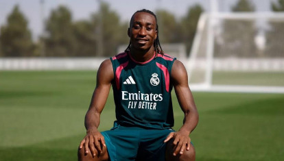 Yan Diomande, en su primera entrevista como jugador del Real Madrid