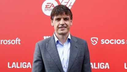 Fernando Morientes, durante un acto promocional de LaLiga