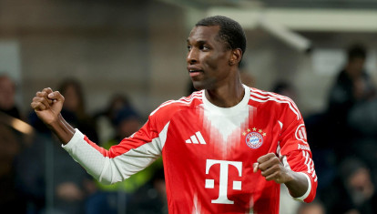 Nicolas Jackson, en un partido con el Bayern de Múnich