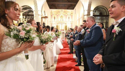 Una de las macrobodas que se celebró en San Sebastián de los Reyes