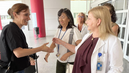 La ministra de Sanidad, Mónica García, visita el Hospital Universitario de Ceuta