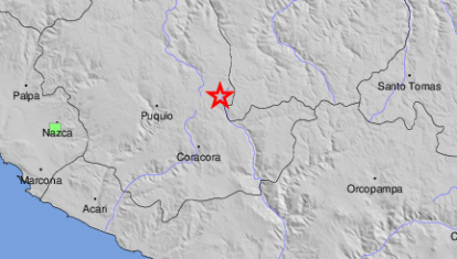 Terremoto en el sur de Perú