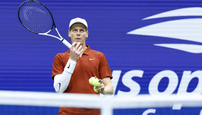El tenista italiano Jannik Sinner durante la pasada edición del US Open