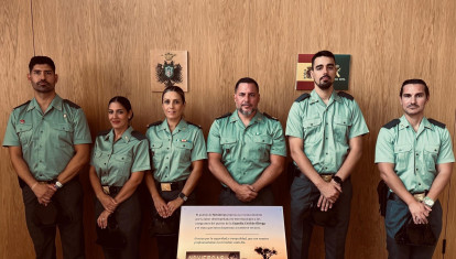 Noviercas (Soria) reconoce la labor de los guardias civiles del Puesto de Ólvega por su atención a los vecinos