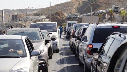 El tráfico en Ceuta es un tanto caótico, mucho coche y poca carretera, a lo que se suma el efecto frontera