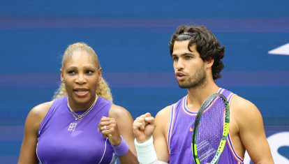 Serena Williams y Carlos Alcaraz, en Nueva York