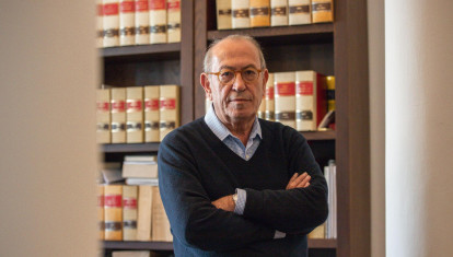 El exdirigente del PSOE Nicolás Redondo posa para El Debate en 2023