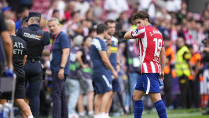Julián Álvarez, en el Atlético de Madrid - Villarreal