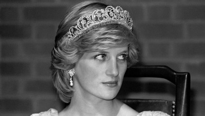 Lady Di, la Princesa de Gales con la tiara Spencer