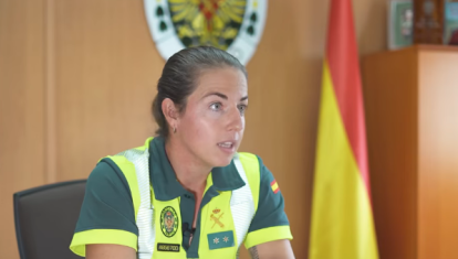 La teniente Laura Granja es una experta en seguridad vial y una convencida de su eficacia