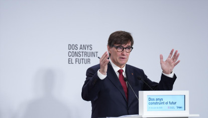 El presidente de la Generalitat, Salvador Illa, en una imagen reciente