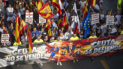 Concentración celebrada en Ceuta