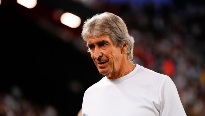 Manuel Pellegrini head c�Hch of �Htis during the LaLiga EA Sports 2026/27 match between Valencia CF and Real Betis Balompie at Estadi de Mestalla on August 25, 2026 in Valencia, Spain. *** Local Caption *** .