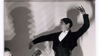 Vicente Escudero. Bailaor de Flamenco por Man Ray