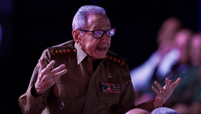 Raul Castro en un acto en agosto