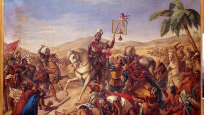 Batalla de Otumba el 7 de julio