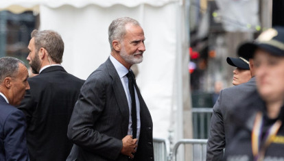 El Rey Felipe VI llega a Oslo para despedir al Rey Harald