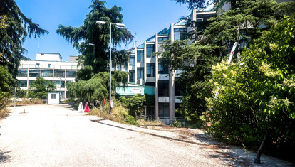 Fachada del antiguo Hospital Universitario Puerta de Hierro