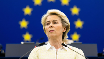 La presidenta de la Comisión Europea, Ursula von der Leyen