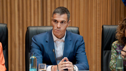 El presidente del Gobierno, Pedro Sánchez