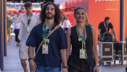 September 13, 2026, Madrid, Madrid, Spain: MARC CUCURELLA and CLAUDIA RODRIGUEZ during the Formula 1 Grand Prix of Spain, which will take place in Madrid from Friday, September 11, through Sunday, September 13, 2026, at the new MADRING circuit, located near IFEMA Madrid and Valdebebas.,Image: 1134361368, License: Rights-managed, Restrictions: , Model Release: no , Credit line: Oscar Manuel Sanchez / Zuma Press / Europa Press