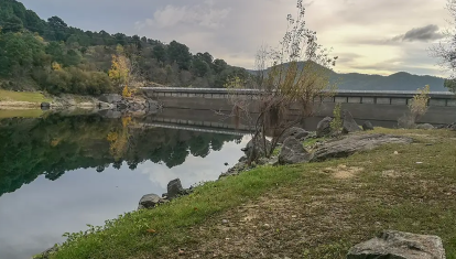 El embalse de El Pajarero, situado en el término municipal abulense de Santa María del Tiétar