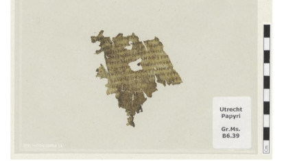 Un pequeño fragmento de 'La Odisea' de Homero de unos 1.700 años de antigüedad ha sido identificado en la Biblioteca de la Universidad de Utrecht