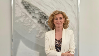 La consejera de la Junta de Castilla y León, la 'popular' María Pardo, posa para El Debate
