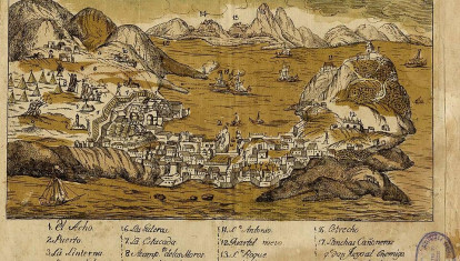 Mapa histórico de Ceuta