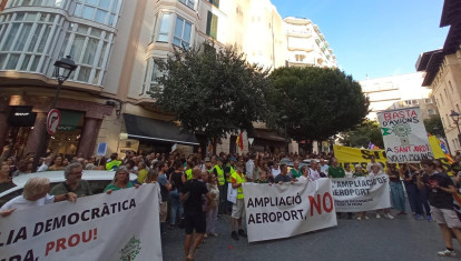 Manifestación de este domingo en Palma contra la ampliación del aeropuerto de Son Sant Joan
EUROPA PRESS
20/9/2026