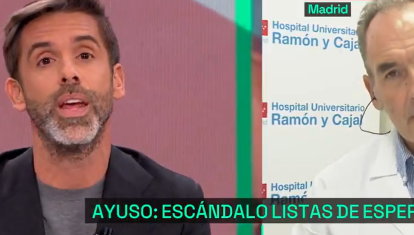 José Yélamo, presentador de La Sexta Xplica, y el doctor Basilio de la Torre