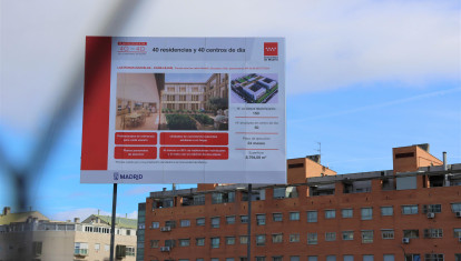 Futura residencia de mayores de Las Rosas, en el distrito de San Blas-Canillejas