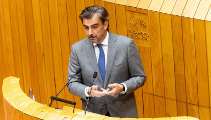 El consejero de Presidencia, Diego Calvo