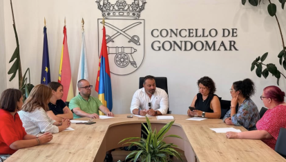 Alcalde de Gondomar, Paco Ferreira, y su equipo