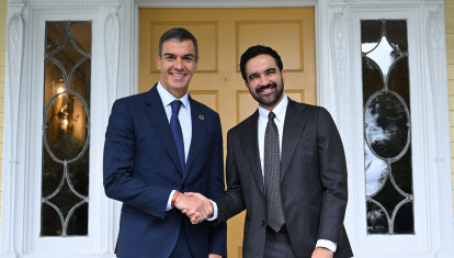Pedro Sánchez y Zohran Mamdani, alcalde Nueva York