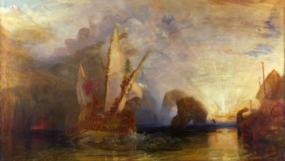Ulises burlando a Polifemo (1829) de Turner