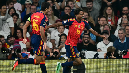 La selección española conquistó Wembley