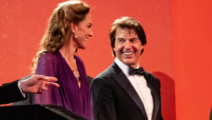 Kate Middleton y Tom Cruise en Londres