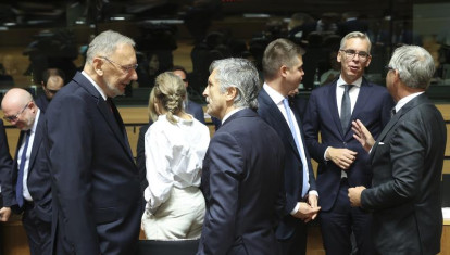 El ministro español, Fernando Grande-Marlaska, en la reunión de ministros del Interior de la UE